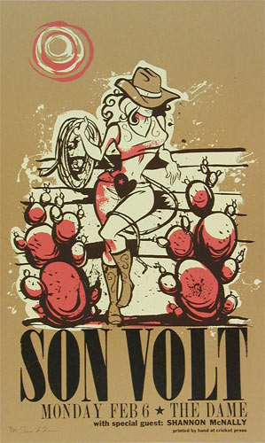 Cricket Press Son Volt Poster