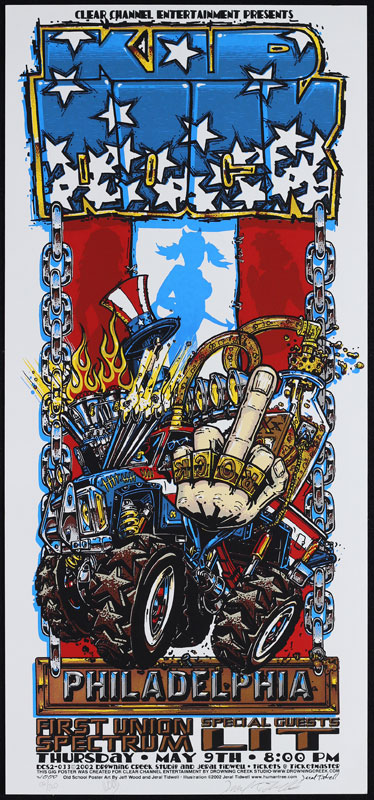 Jeral Tidwell and Jeff Wood - Drowning Creek Kid Rock Poster