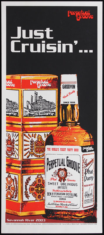 Jeff Wood - Drowning Creek Perpetual Groove Just Cruisin' Poster