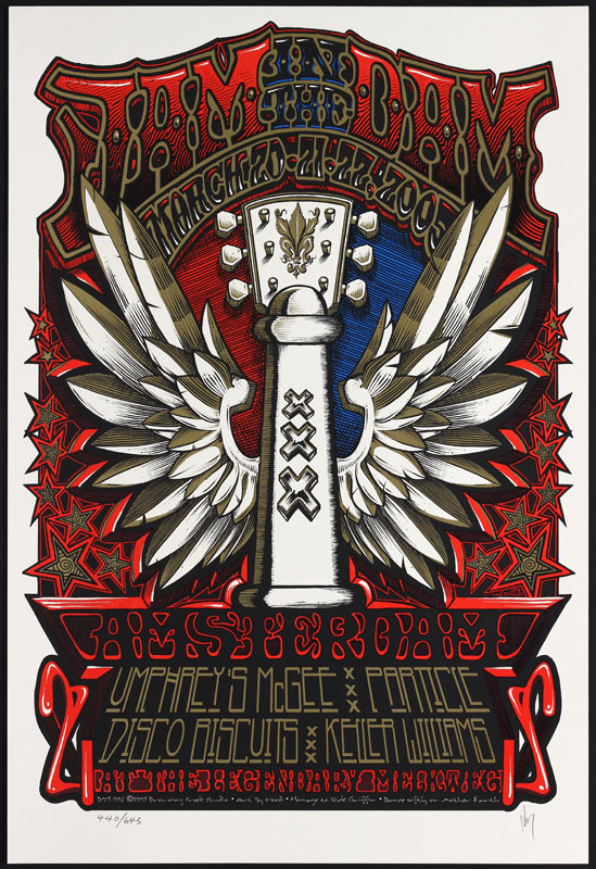 Jeff Wood - Drowning Creek Jam in the Dam 2005 Poster