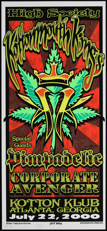 Jeff Wood - Drowning Creek Kottonmouth Kings High Society Poster