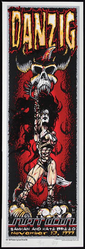 Low Brow Ink Danzig Poster