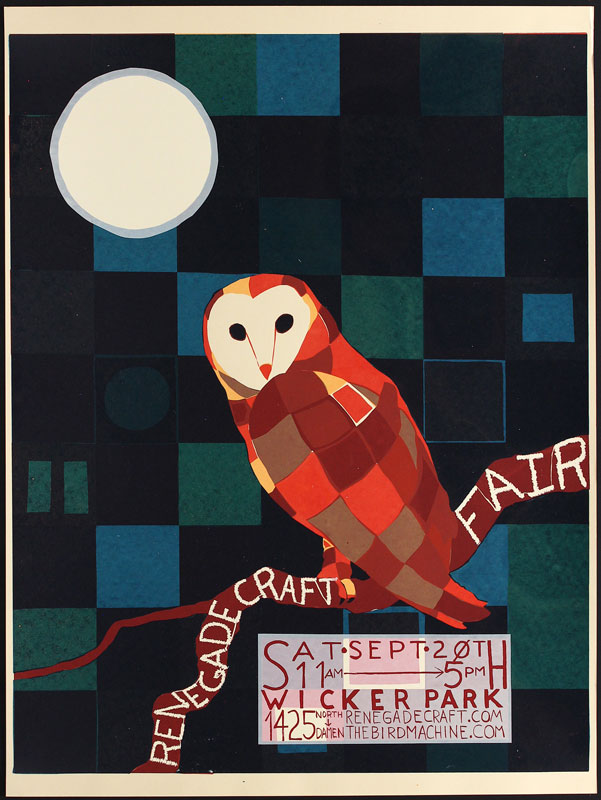 Mat Daly Renegade Craft Fair Poster