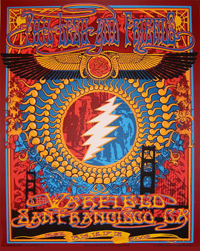 Richard Biffle Phil Lesh and Friends Poster