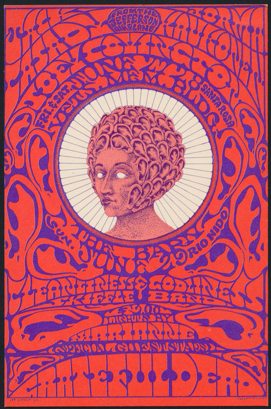 Lee Conklin Grateful Dead at The Barn Handbill