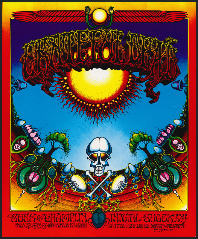 Rick Griffin Grateful Dead Aoxomoxoa Poster