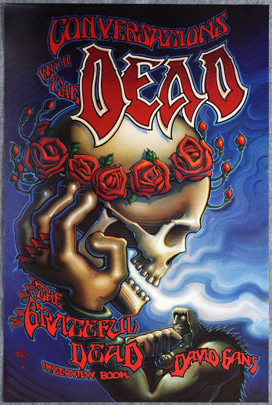 Rick Griffin Conversations With The Dead - Grateful Dead Book Promo Poster