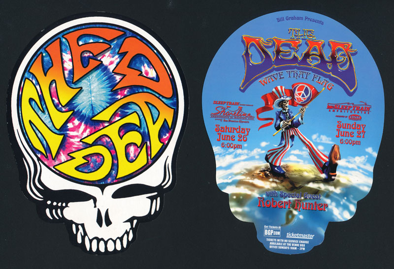 The Dead - Wave That Flag Tour Handbill