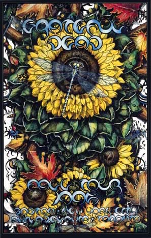 Michael Everett Grateful Dead Fall 1995 Tour Handbill