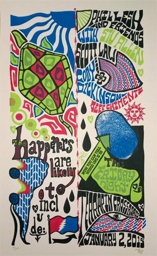 Tripp Phil Lesh and Friends Acid Test Anniversary Terrapin Poster