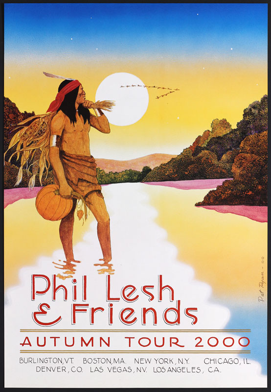 Pat Ryan Phil Lesh 2000 Autumn Tour Poster