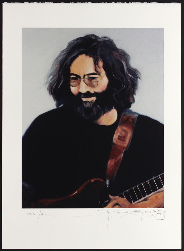 Stanley Mouse Jerry Garcia Portrait Art Print