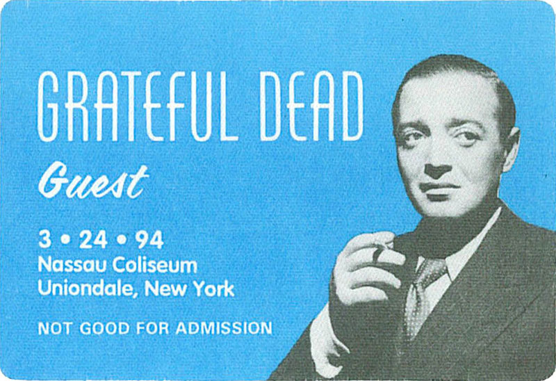 Grateful Dead 3/24/1994 Uniondale NY Backstage Pass