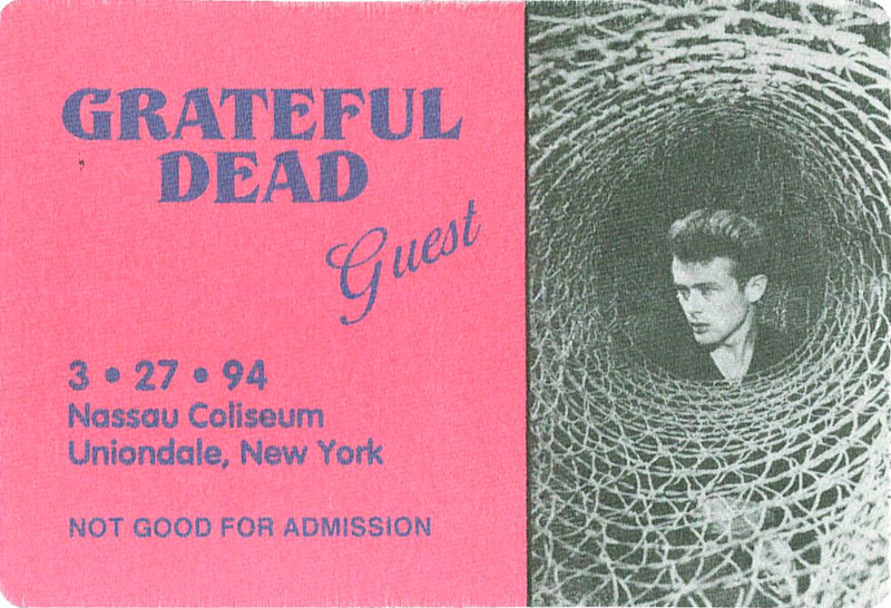 Grateful Dead 3/27/1994 Uniondale NY Backstage Pass