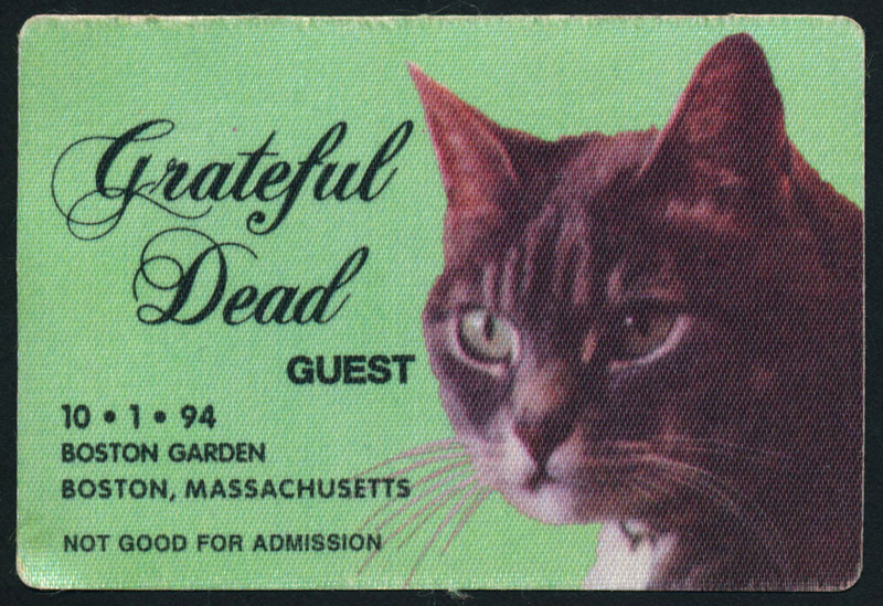 Grateful Dead 10/1/1994 Backstage Pass