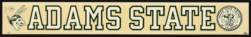 Adams State College Decal