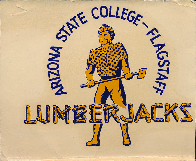 Arizona State College at Flagstaff Lumberjacks Decal