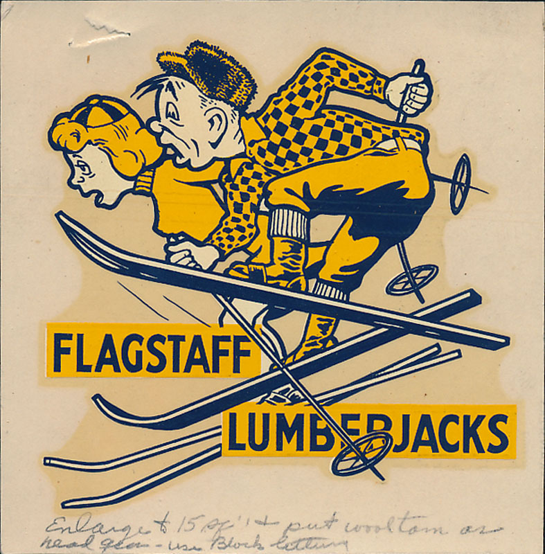 Arizona State College at Flagstaff Lumberjacks Decal