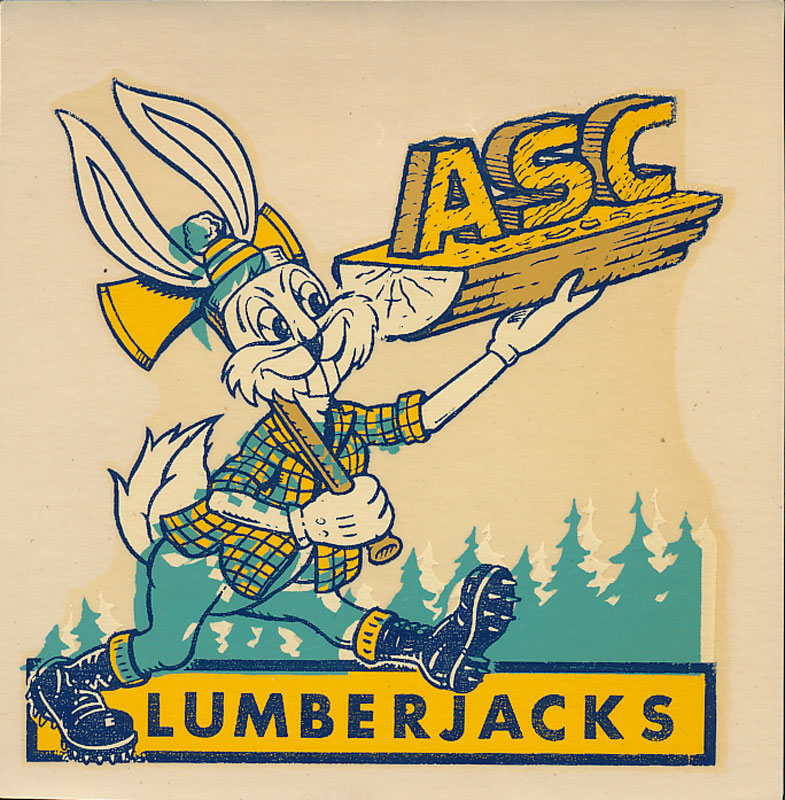 Arizona State College at Flagstaff Lumberjacks Decal