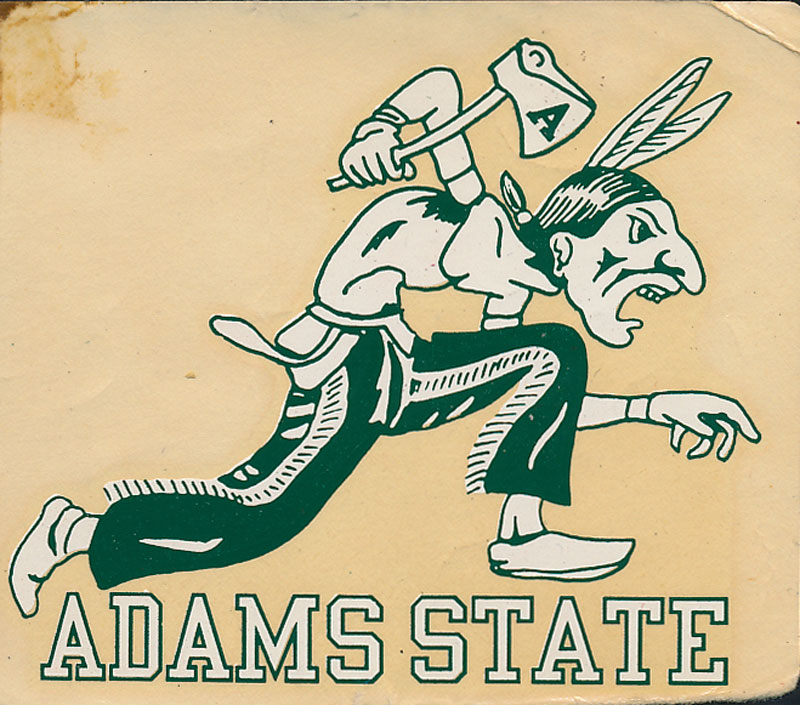 Adams State Indians Decal