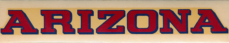 University of Arizona Decal