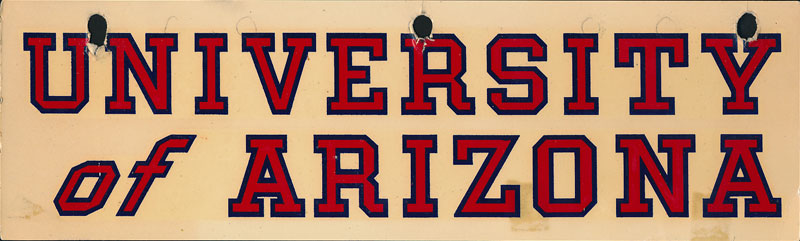 University of Arizona Decal