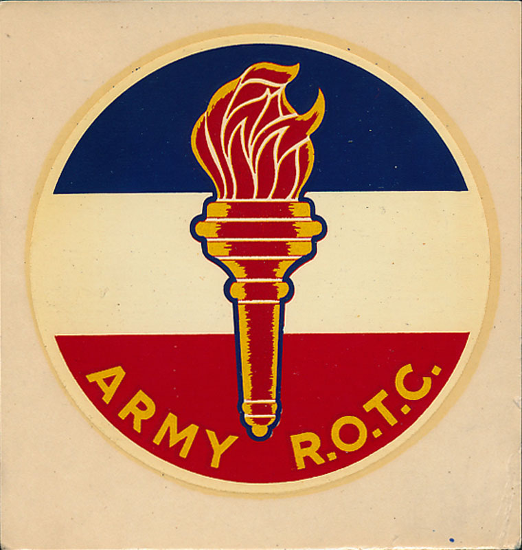 Army R.O.T.C Eternal Liberty Flame Decal