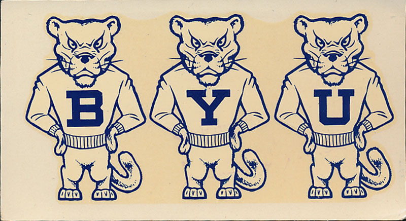 BYU Brigham Young University Decal