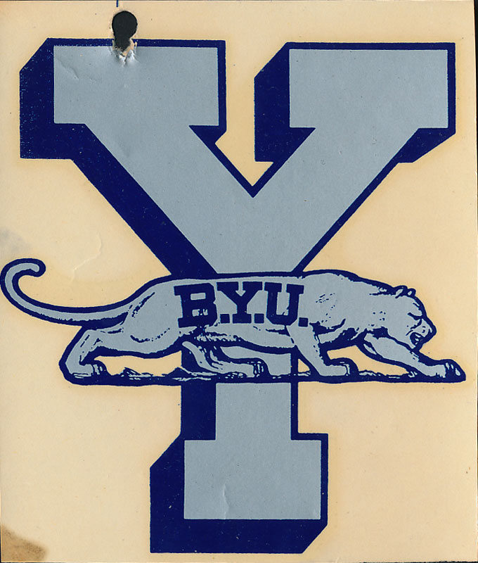 BYU Brigham Young University Decal