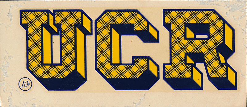 University of California Riverside Highlanders Decal