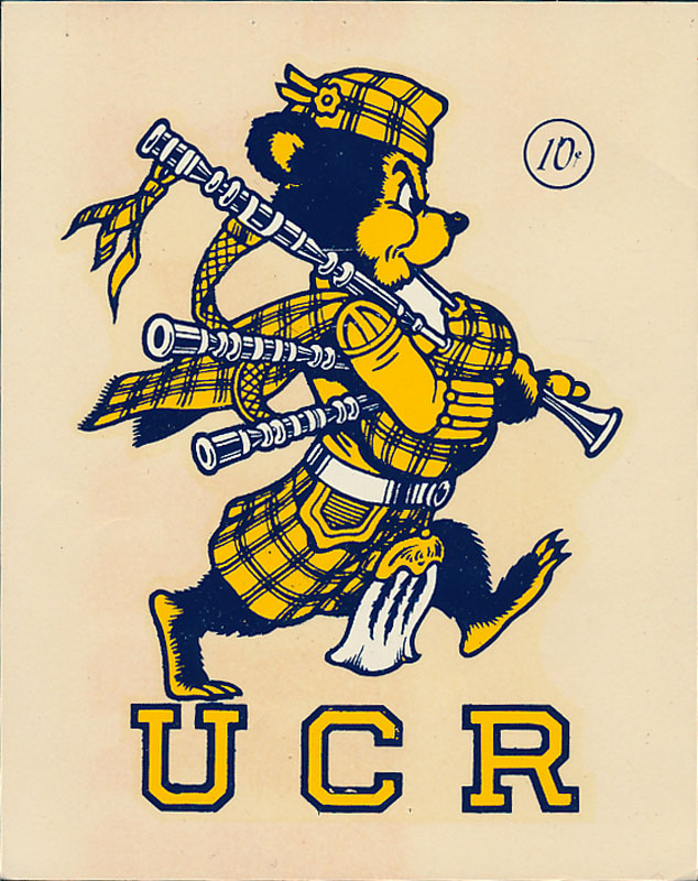 University of California Riverside Highlanders Decal
