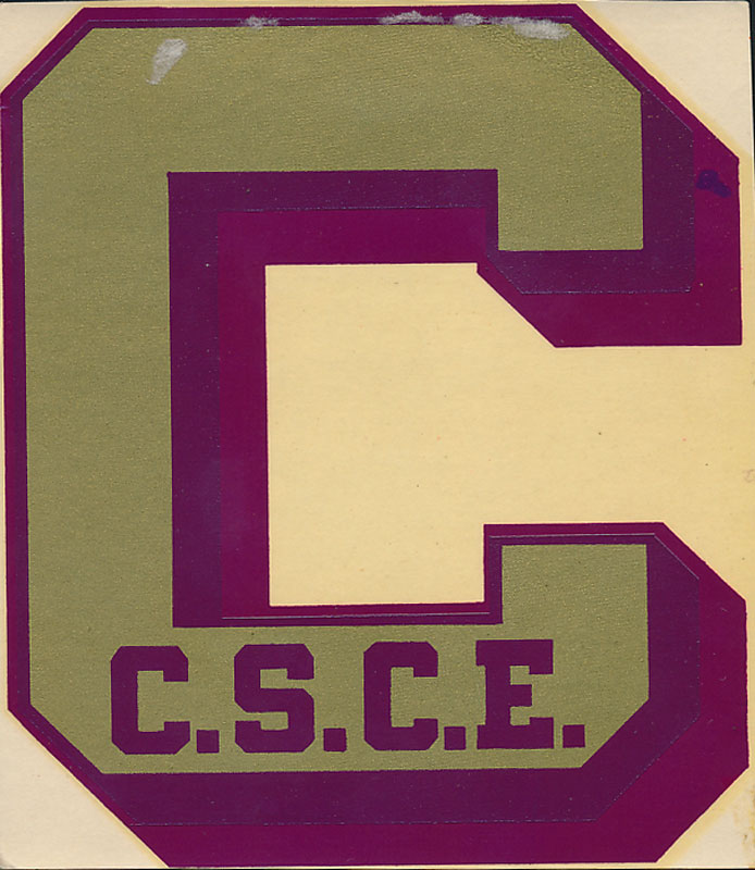 Colorado State College of Education Decal