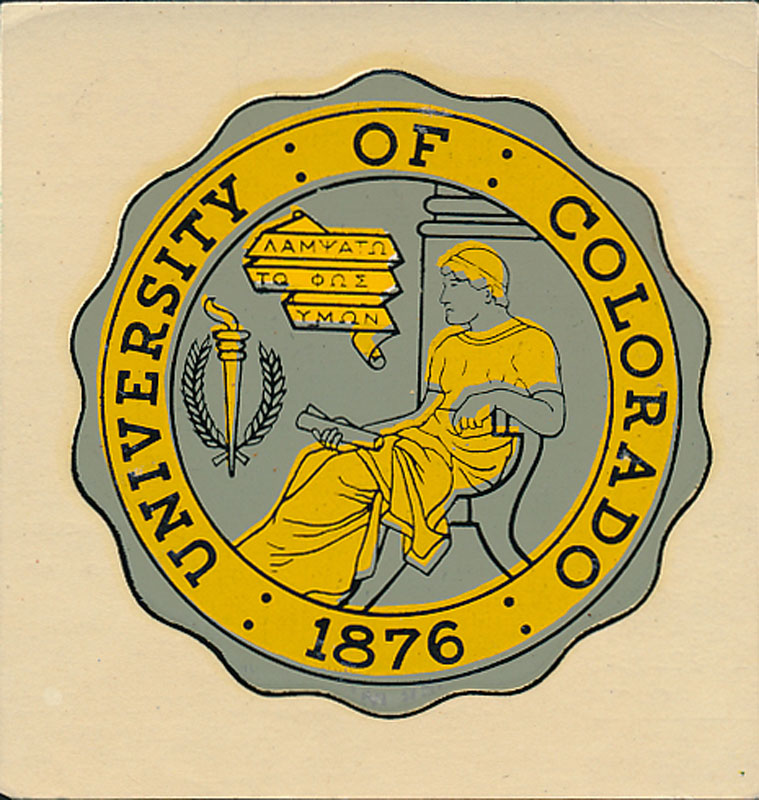University of Colorado Seal Decal