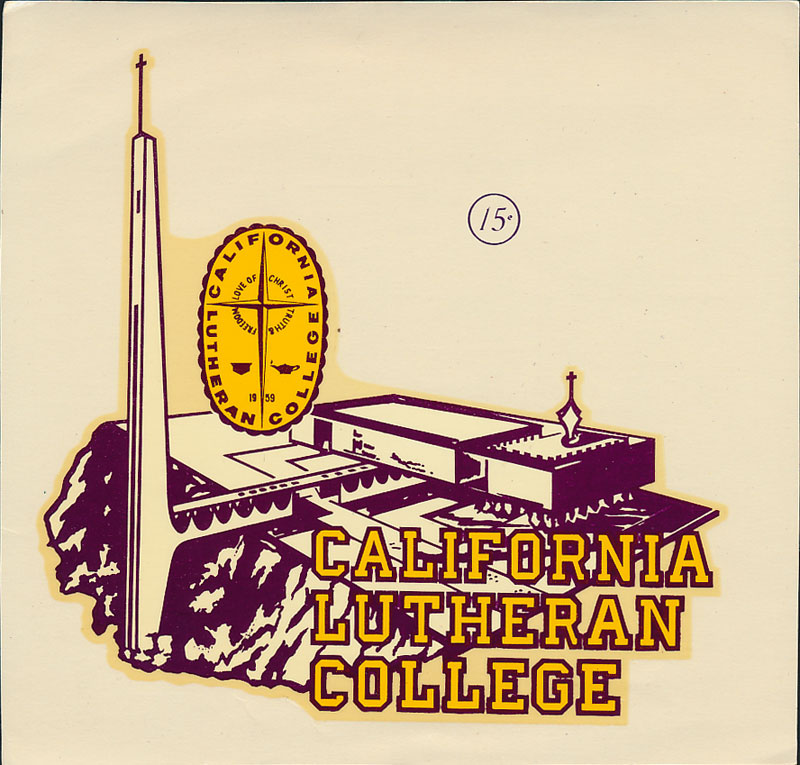 California Lutheran College Decal