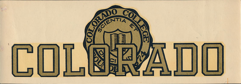 Colorado College Decal