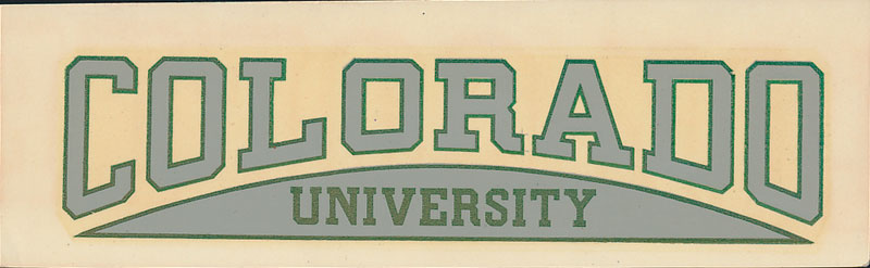 University of Colorado Decal