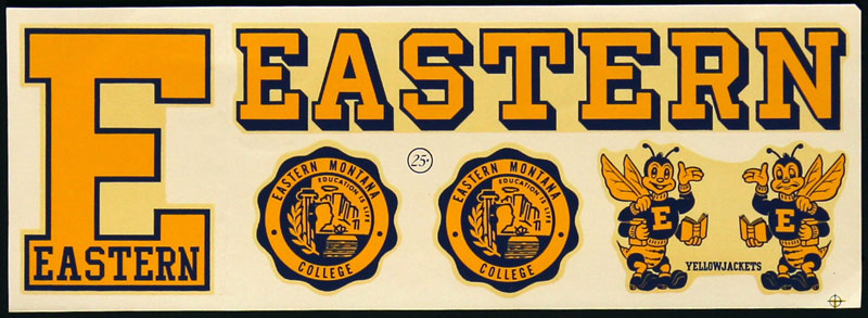 Eastern Montana College Decal