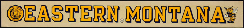 Eastern Montana College Decal