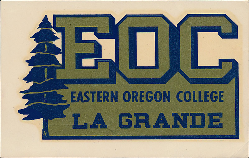 Eastern Oregon College Decal