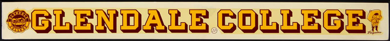 Glendale College Decal