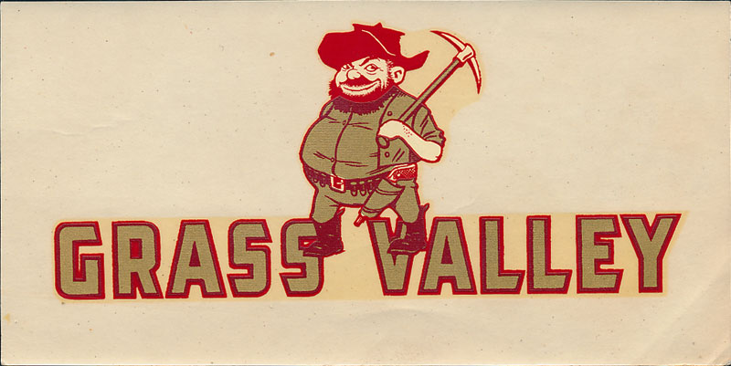 Grass Valley High School Miners Decal