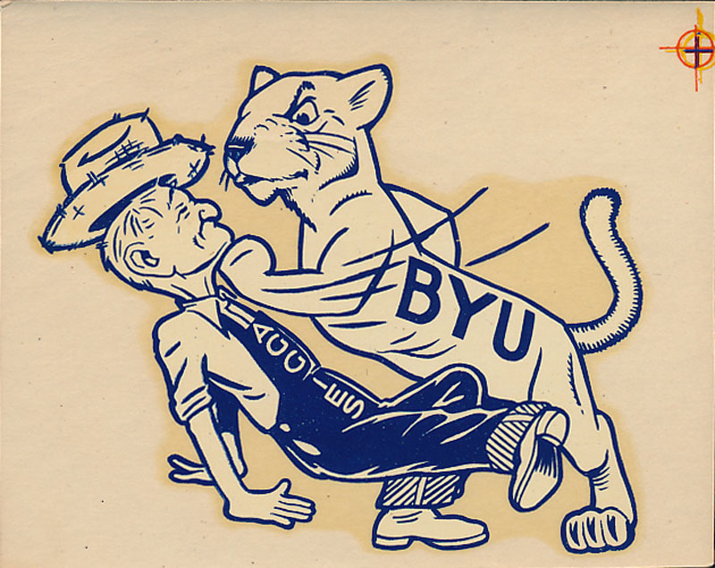 BYU vs Utah State Game Decal