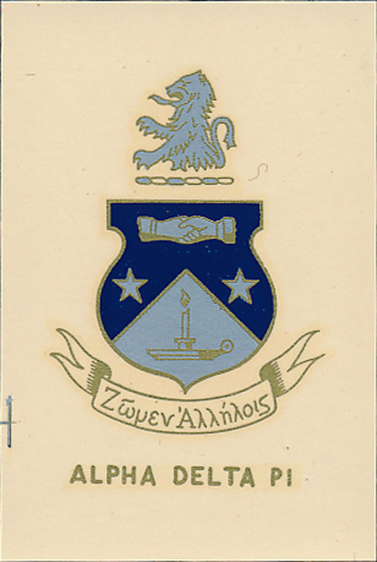 Alpha Delta Pi Decal