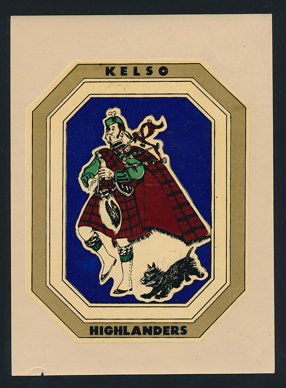 Kelso High School Highlanders Decal