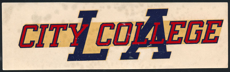 Los Angeles City College Cubs Decal