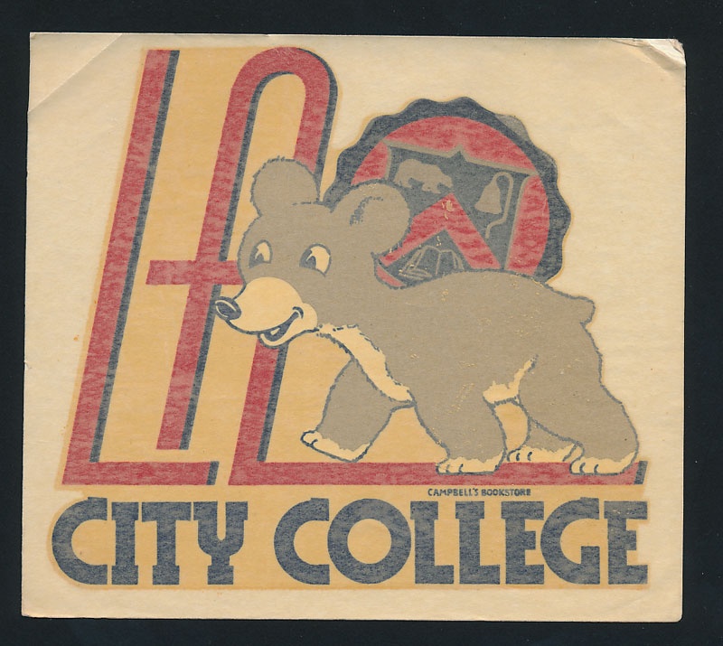 Los Angeles City College Cubs Decal