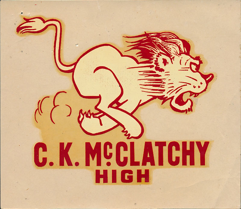 C.K. McClatchy High School Decal