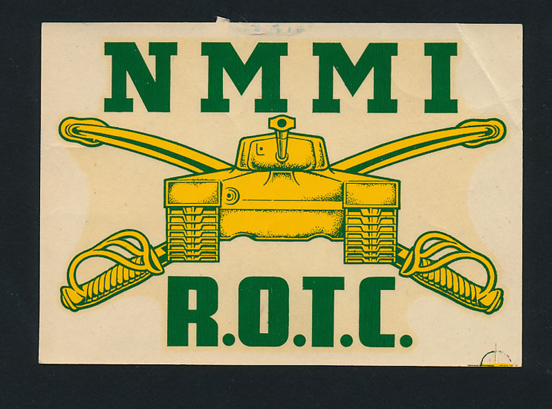 NMMI ROTC (New Mexico Military Institute Reserve Officers' Training Corps) Decal