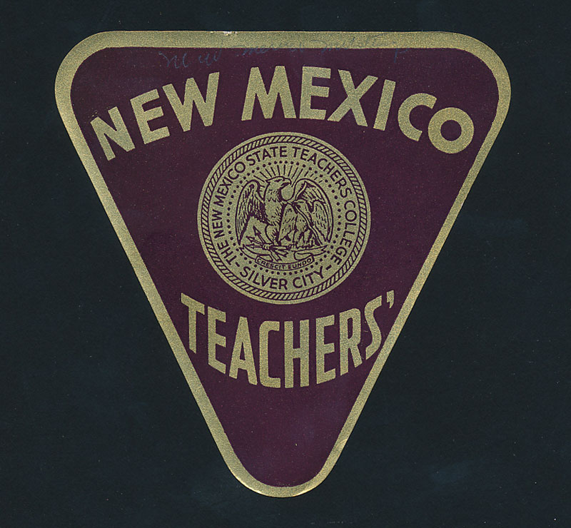 New Mexico State Teachers' College Decal