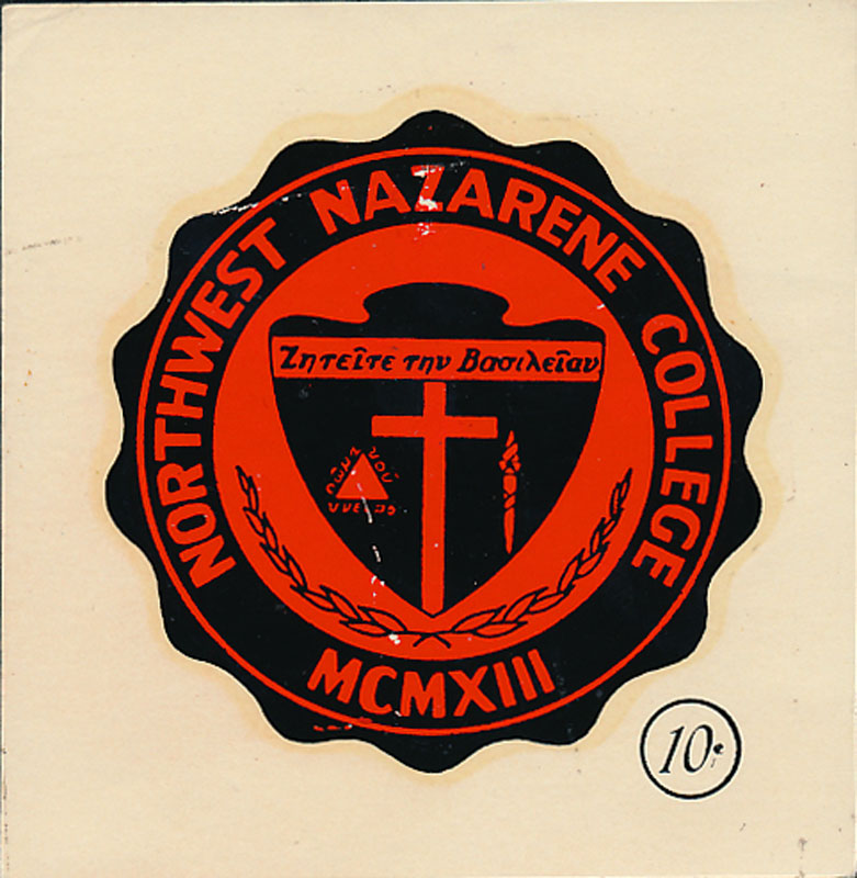Northwest Nazarene College Seal Decal